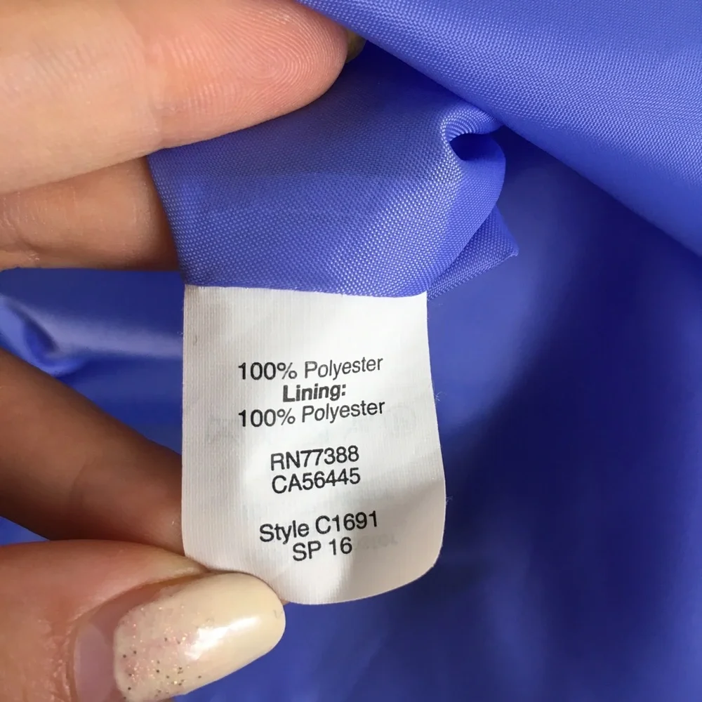 J crew | purple floral fit and flare dress - Picture 8 of 13